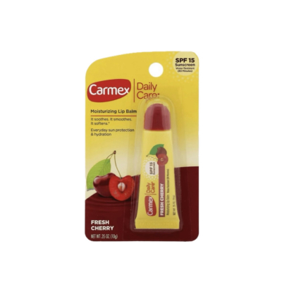 Бальзам для губ Carmex з ароматом вишні у тюбику 