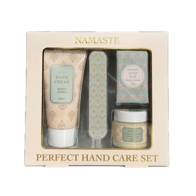 Подарунковий набір для догляду за руками Namaste “Green Herbs”