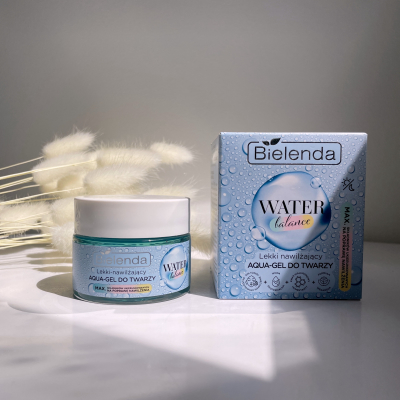 Зволожуючий аква-гель для обличчя « Water Balance » Bielenda
