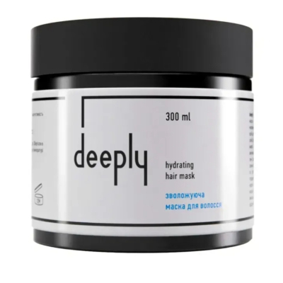 Зволожуюча маска deeply hydrating hair mask