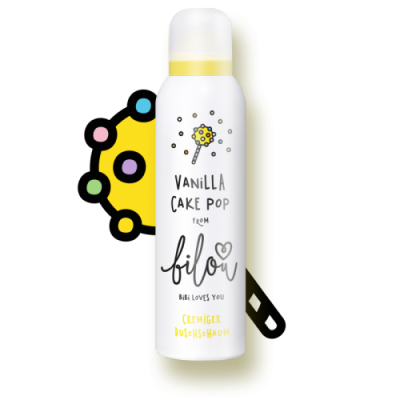 Пінка для душу Bilou Vanilla Cake Pop 200 мл