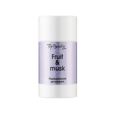Дезодорант  парфумований з пробіотиком Top Beauty Fruit musk 50 мл