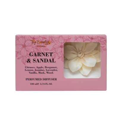 Аромадиффузор для дому з квіточкою Top Beauty «Garnet&Sandal"