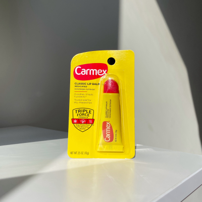 Бальзам для губ Carmex без аромату у тюбику 