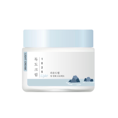 Легкий зволожувальний крем з морською водою ROUND LAB 1025 Dokdo Light Cream
