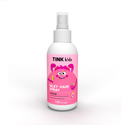 Спрей для легкого розчісування волосся Silky Hair Spray Tink kids 150мл