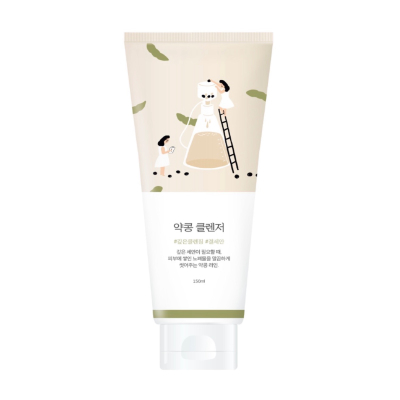 Пінка для очищення шкіри з екстрактом чорних соєвих бобів ROUND LAB Soybean Cleanser 150ml