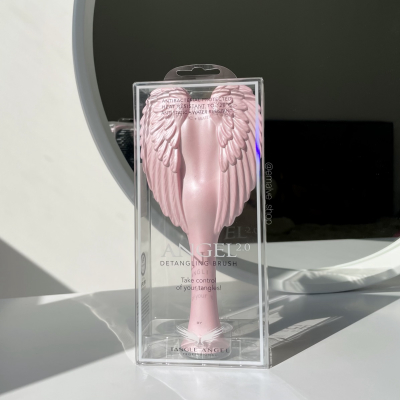 Щітка для волосся Tangl Angel (рожева)
