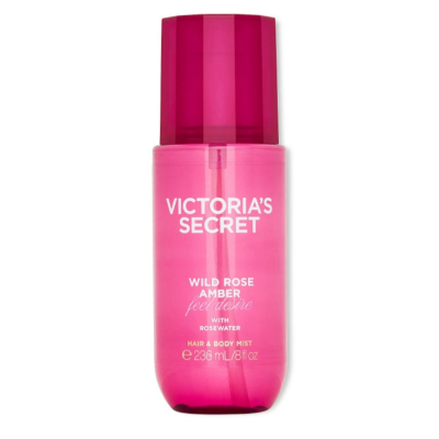 Спрей для тіла Victoria's Secret Wild Rose Amber Hair & Body Mist