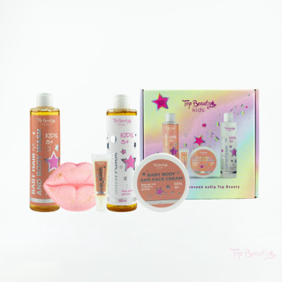 Бокс дитячий косметичний Top Beauty 5 товарів в коробці