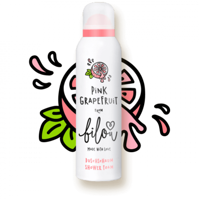 Пінка для душу рожевий грейпфрут BILOU Pink Grapefruit