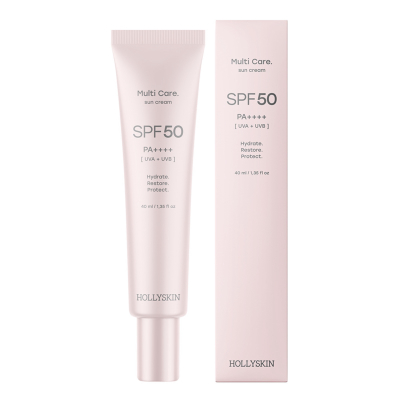 Сонцезахисний крем для обличчя HOLLYSKIN Multi Care. SPF 50