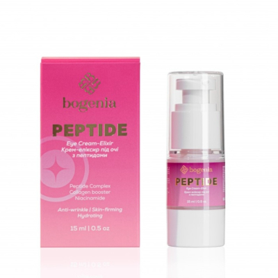 Крем-еліксир під очі з пептидами Bogenia Peptide Eye Cream-Elixir