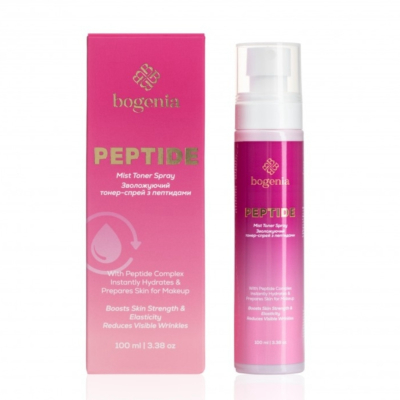 Зволожуючий тонер-спрей з пептидами Peptide Mist Toner Spray Bogenia 