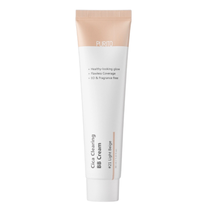 BB-крем з центеллою (стара версія) - PURITO Cica Clearing BB Cream, 21 тон - Light Beige, 30 мл