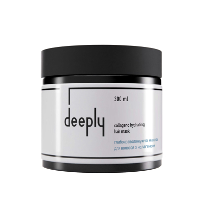 Глибокозволожуюча маска для волосся з колагеном deeply Collageno Hydrating Hair Mask 300 мл