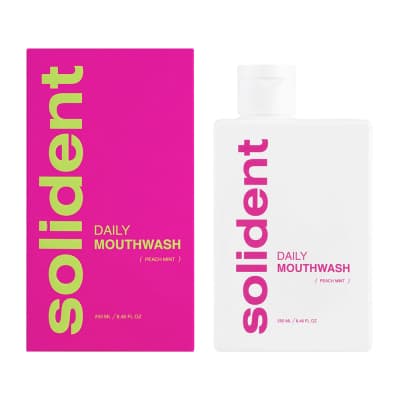 Ополіскувач для ротової порожнини Solident Peach mint / персик-м'ята