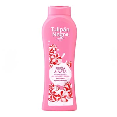Гель для душу "Полуничний крем"  Tulipan Negro 