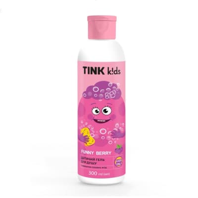 Дитячий гель для душу Funny Berry Tink kids 300 мл