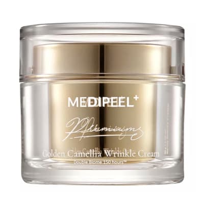 Антивіковий крем з екстрактом золота MEDI-PEEL Peptide 9 Golden Camellia Wrinkle Cream