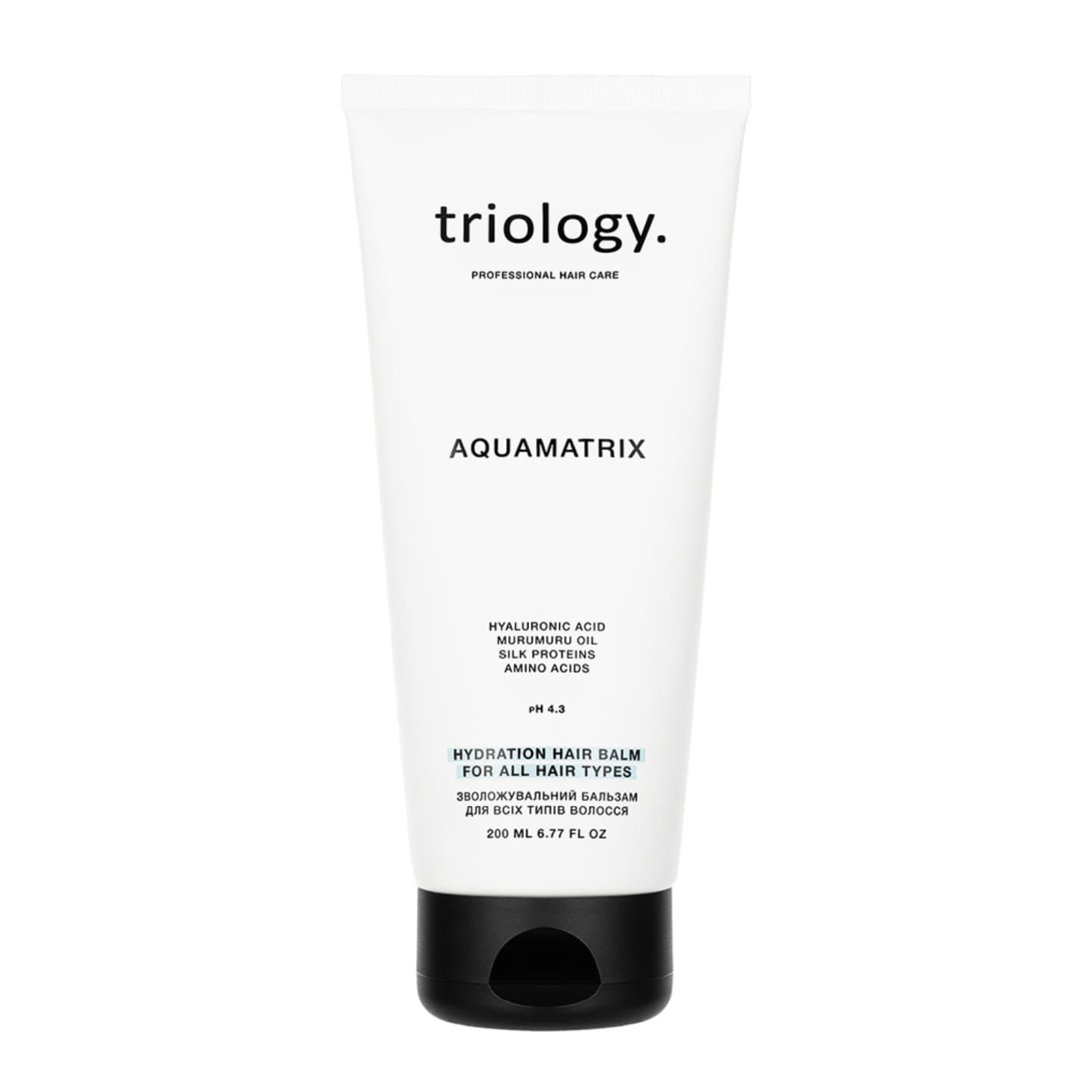 Зволожувальний бальзам для всіх типів волосся Aquamatrix Triology. — фото 1