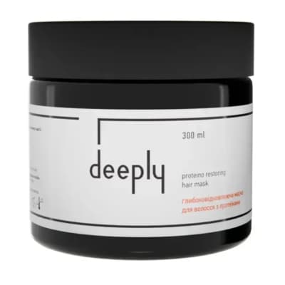 Глибоковідновлююча маска для волосся з протеїнами deeply protein restoring hair mask