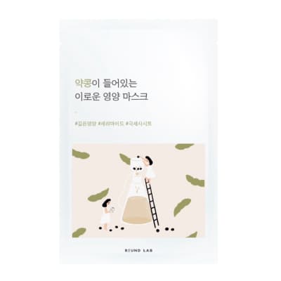 Поживна тканинна маска з екстрактом чорних соєвих бобів ROUND LAB Soybean Nourishing Mask Sheet 27 ml