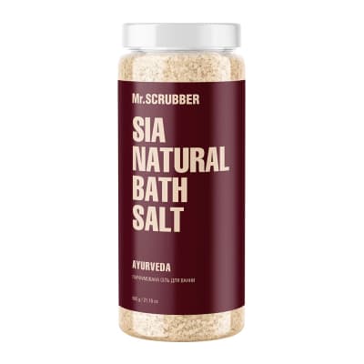 Парфумована сіль для ванни Sia Natural Bath Salt Ayurveda Mr.SCRUBBER
