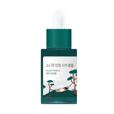 Заспокійлива сироватка з екстрактом голок сосни ROUND LAB Pine Calming Cica Ampoule 30 ml