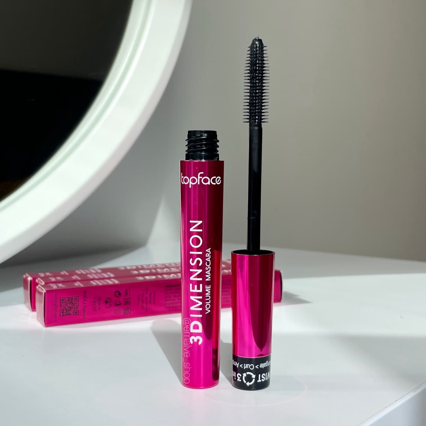 Туш для вій Top Face 3в1 — фото 1