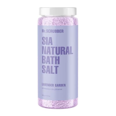 Парфумована сіль для ванни Sia Natural Bath Salt Lavender Garden Mr.SCRUBBER