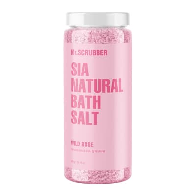 Парфумована сіль для ванни Sia Natural Bath Salt Wild Rose Mr.SCRUBBER
