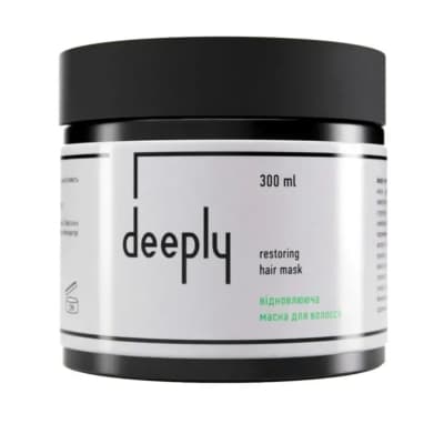 Відновлююча маска для волосся deeply restoring hair mask