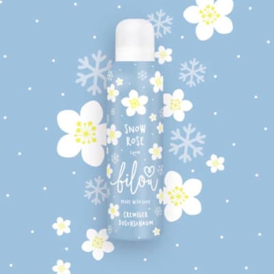 Пінка для душу BILOU Snow Rose 200 мл