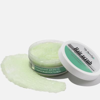 Скраб для шкіри голови ментоловий Top Beauty
