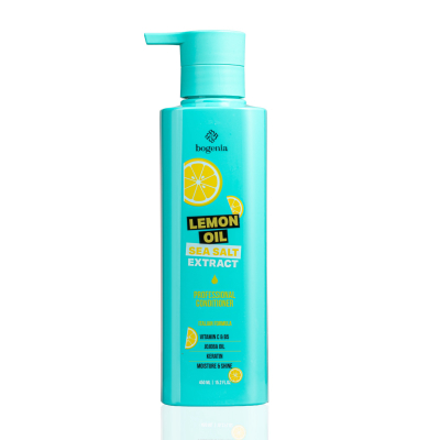 Кондиціонер з олією лимона та екстрактом морської солі Bogenia Lemon Oil Sea Salt Extract Shampoo